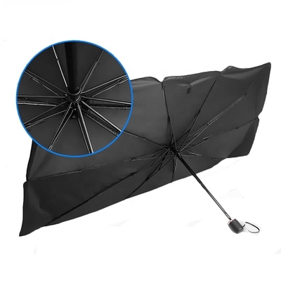 Contrôle manuel Parapluie de protection solaire isolante pour voiture pour vitre avant X301