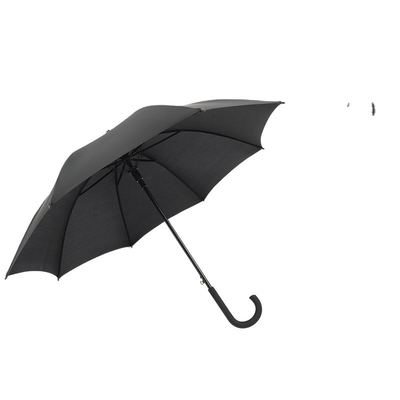 Panneau Pongee Personnalisé Publicité Auto Open Rain parapluie droite avec impression de logo
