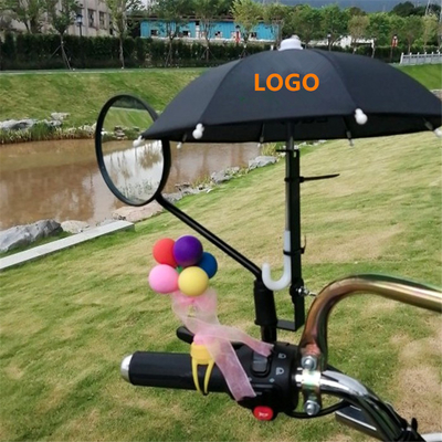 Conception minimaliste parapluie de moto ombre solaire et protection contre la pluie pour voiture électrique