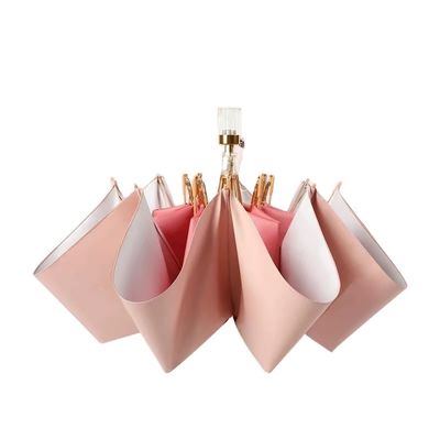 Cadre de puits métalliques Ombrelle à l'ombre personnalisée Gradient Populaire pour les femmes Tout en une fonction