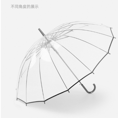 Contrôle semi-automatique Impression personnalisée parapluie droite dans le style de conception minimaliste