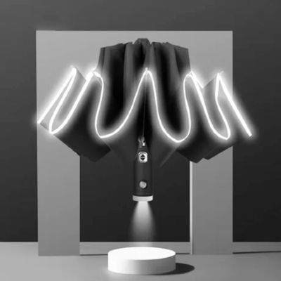 Parapluie d'auto à l'envers pour affaires à 3 couches Idéal pour les magasins de cadeaux et les acheteurs commerciaux