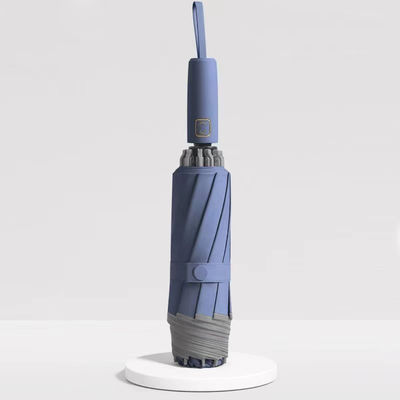 L'arbre métallique 10K à l'envers résistant au vent sombrinha parapluie cadeau d'entreprise ensemble logo personnalisé