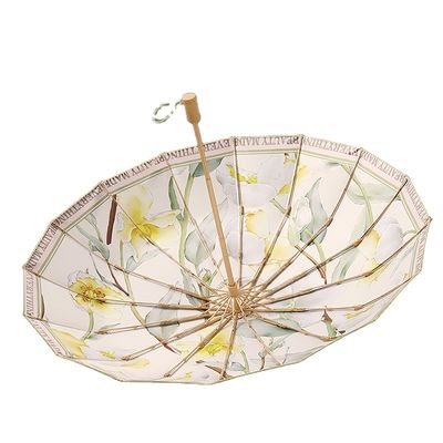 Logo personnalisé 3 parapluie pliable UV Parapluie imprimée Texte motif Publicité Offres d'affaires