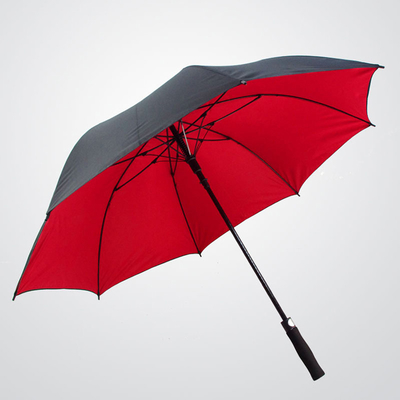 Parapluie de golf personnalisée à l'épreuve du vent auto-ouverte Extra long Paraguas 190T Tissu Ponegee