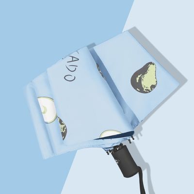 Arbre métallique Parapluie ensoleillée parapluie solaire créative avec logo imprimé et commande manuelle