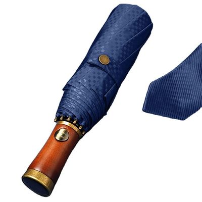 Logo personnalisé Parapluie publicitaire Double étanche Un clic ouverte et conviviale pour les voyages