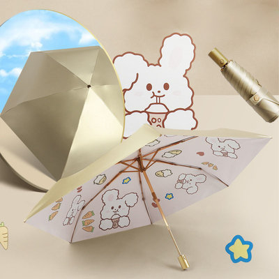 Parapluie pour enfants de niveau 3 pliable 6K avec protection UV et couleur personnalisée