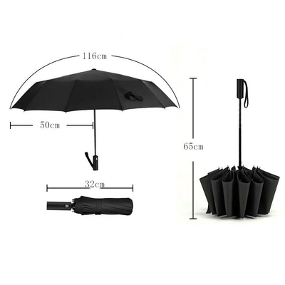 Logo personnalisé 12K 23 pouces Parapluie automatique pour événements d'entreprise personnalisés