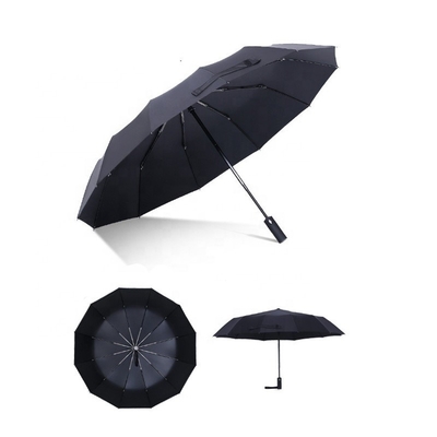 Parapluie pliable personnalisée 12K 23 pouces pour adultes avec conception de voiture personnalisée et revêtement UV