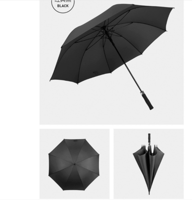 Magasins commerciaux acheteur sur mesure imprimé LOGO parapluie semi-automatique de golf