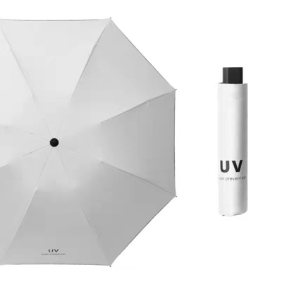 302 Coût de l'échantillon Protection solaire parapluie UV pliable Contrôle manuel pour la promotion des stocks
