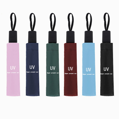 Parapluie extérieure pliable en vinyle X302 UV sur mesure pour les jours ensoleillés et pluvieux