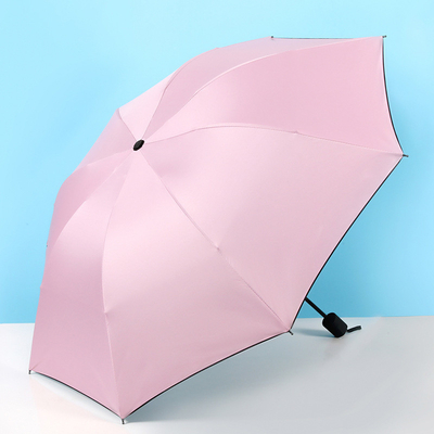 Parapluie extérieure pliable en vinyle X302 UV sur mesure pour les jours ensoleillés et pluvieux