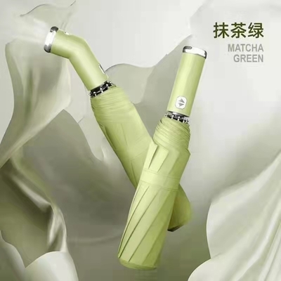 Publicité / parapluie cadeau avec lampe de poche LED réfléchissante et commodité de pliage automatique