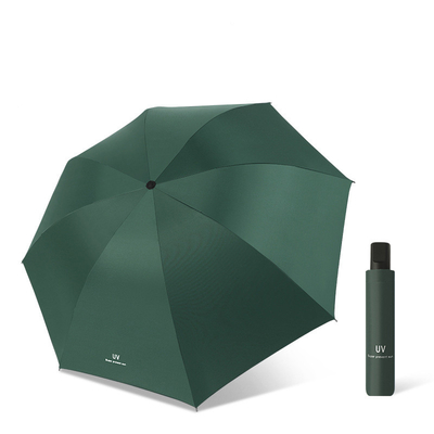 Coût de l'échantillon gratuit Promotion en stock Protection solaire ouverte à la main Parapluie UV pliable