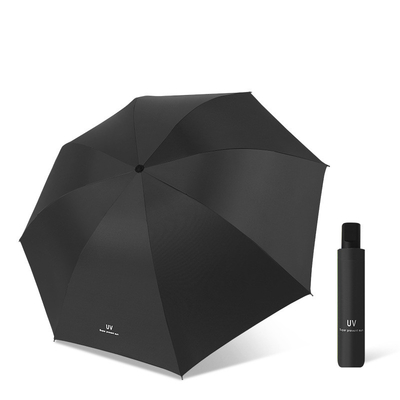 Coût de l'échantillon gratuit Promotion en stock Protection solaire ouverte à la main Parapluie UV pliable