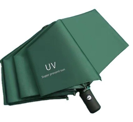 Impression personnalisée parapluie triple pour la protection contre le soleil et la pluie dans un style minimaliste