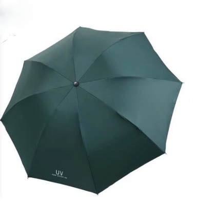 Impression personnalisée parapluie triple pour la protection contre le soleil et la pluie dans un style minimaliste