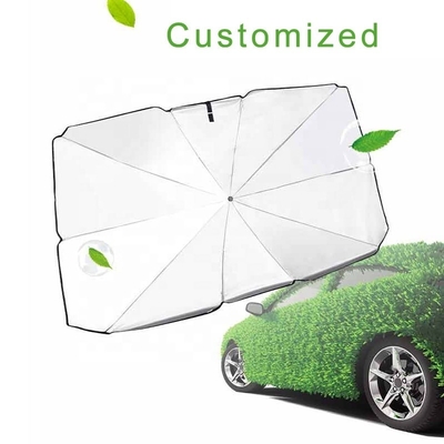 Contrôle manuel Parapluie de protection solaire isolante pour voiture pour vitre avant X301