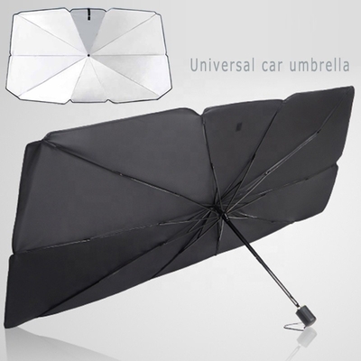 Contrôle manuel Parapluie de protection solaire isolante pour voiture pour vitre avant X301