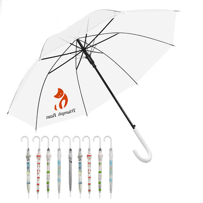 Parapluie transparente pour la publicité et le cadeau