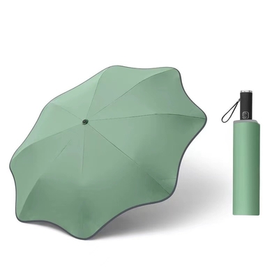 Cadeaux d'affaires parapluie à bande réfléchissante avec conception spéciale et matériau réfléchissant