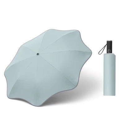 Cadeaux d'affaires parapluie à bande réfléchissante avec conception spéciale et matériau réfléchissant
