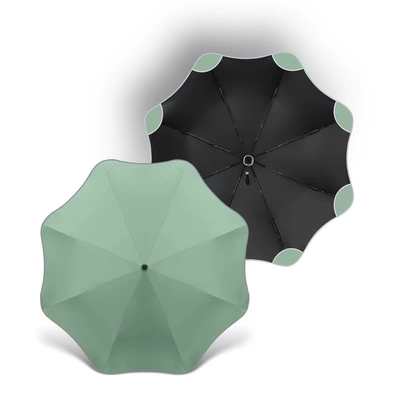 Cadeaux d'affaires parapluie à bande réfléchissante avec conception spéciale et matériau réfléchissant