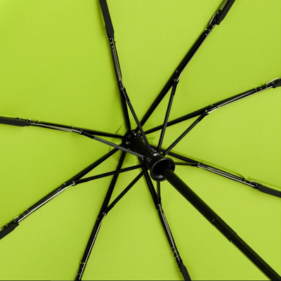 Cristaux en fibre de verre en acier Parapluie automatique RPET personnalisée avec logo d'impression personnalisé