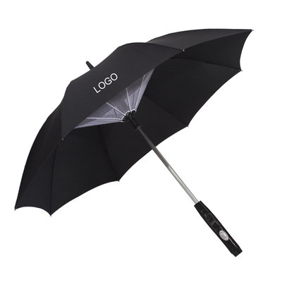 Adultes parapluie personnalisée avec 190T de tissu de nylon et de l' air de refroidissement de brouillard à l' eau