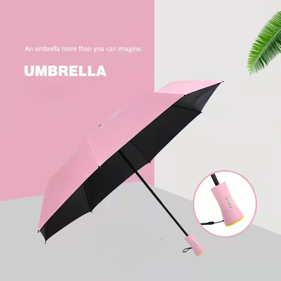 Design minimaliste parapluie pliable entièrement automatique avec haut-parleur Bluetooth rechargeable
