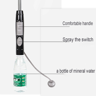 Restez rafraîchi sur le contrôle manuel de la go personnalisé parapluie de ventilateur avec spray d'eau brume