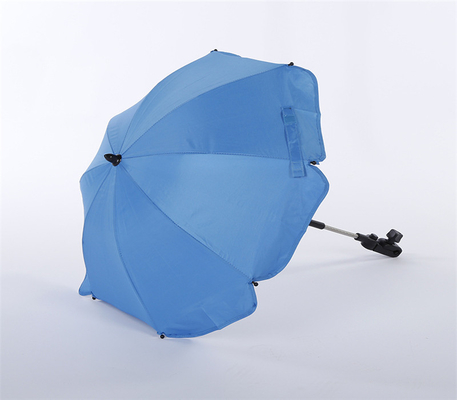 Parapluie universelle avec poignée de pince en plastique et panneau poncier 190T
