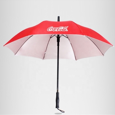 Des parapluies 8K de 23 pouces ouverts en plastique pour une promotion personnalisée