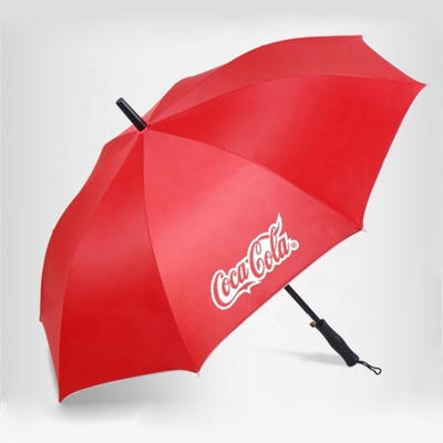 Des parapluies 8K de 23 pouces ouverts en plastique pour une promotion personnalisée