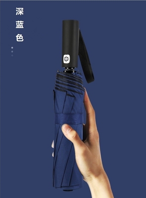 Personnalisation agile de la chaîne d'approvisionnement 12k parapluie pliable avec poignée automatique et protection UV