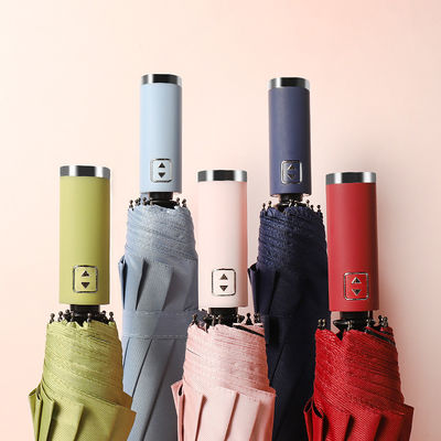 Protègeur UV portable résistant au vent 3 parapluie pliable avec ouverture automatique