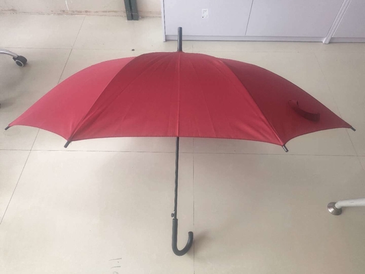 Panneau Pongee Personnalisé Publicité Auto Open Rain parapluie droite avec impression de logo