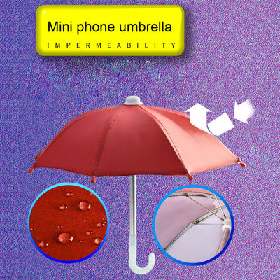 Manuel ouvert de l'extérieur vélo jouet parapluie Art Déco Polyester Tissu Téléphone portable Protège-soleil parapluie