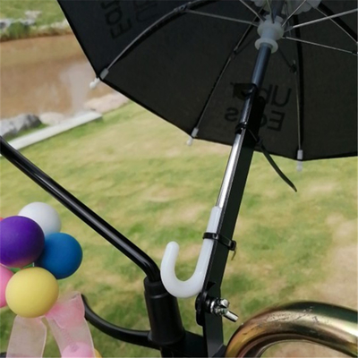 Conception minimaliste parapluie de moto ombre solaire et protection contre la pluie pour voiture électrique