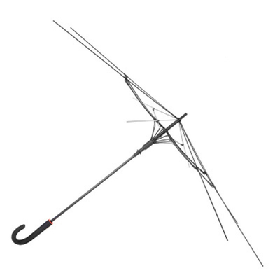 Conception minimaliste tout en 1 8 cadre de parapluie avec ceinture de coude droite en fibre de verre