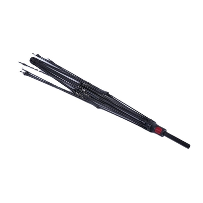 Cadre de parapluie en tissu de nylon 210T avec 8 os, main ouverte, fonction inverse et couvercle en fer