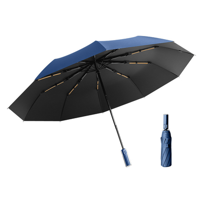 Parapluie à manche mécanique cristalline de transparence 105 cm Diamètre ouvert Automatique style ouvert