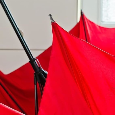 Parties de couverture de parapluie pliantes 12 pièces Parapluie métallique couverture osseuse composants de gomme pour adultes