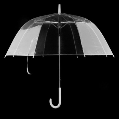 Parapluie à bulles claires à design mignon et côtes