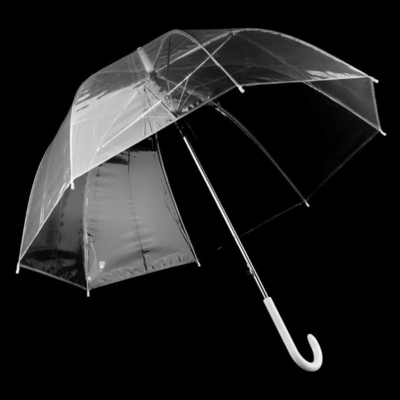 Parapluie à bulles claires à design mignon et côtes