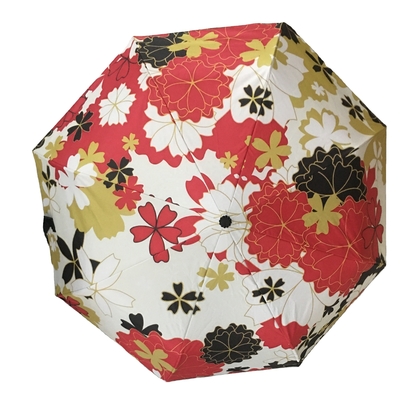 Expédition rapide parapluie personnalisée avec motif de fleurs DIY et logo imprimé exclusif