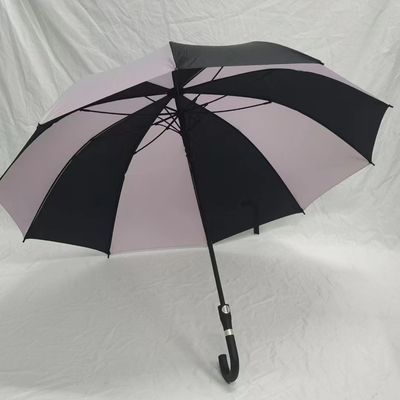 Parapluie de golf auto-ouverte étanche au vent avec imprimés de logo personnalisés et diamètre ouvert de 130 cm