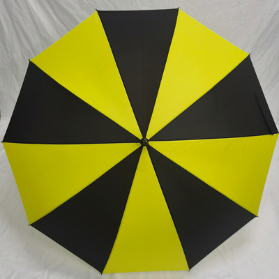 Parapluie de golf auto-ouverte étanche au vent avec imprimés de logo personnalisés et diamètre ouvert de 130 cm